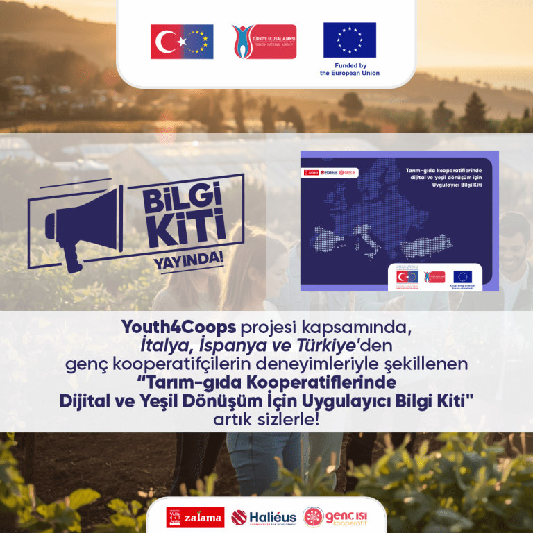Tarım-gıda kooperatiflerinde dijital ve yeşil dönüşüm için Uygulayıcı Bilgi Kiti